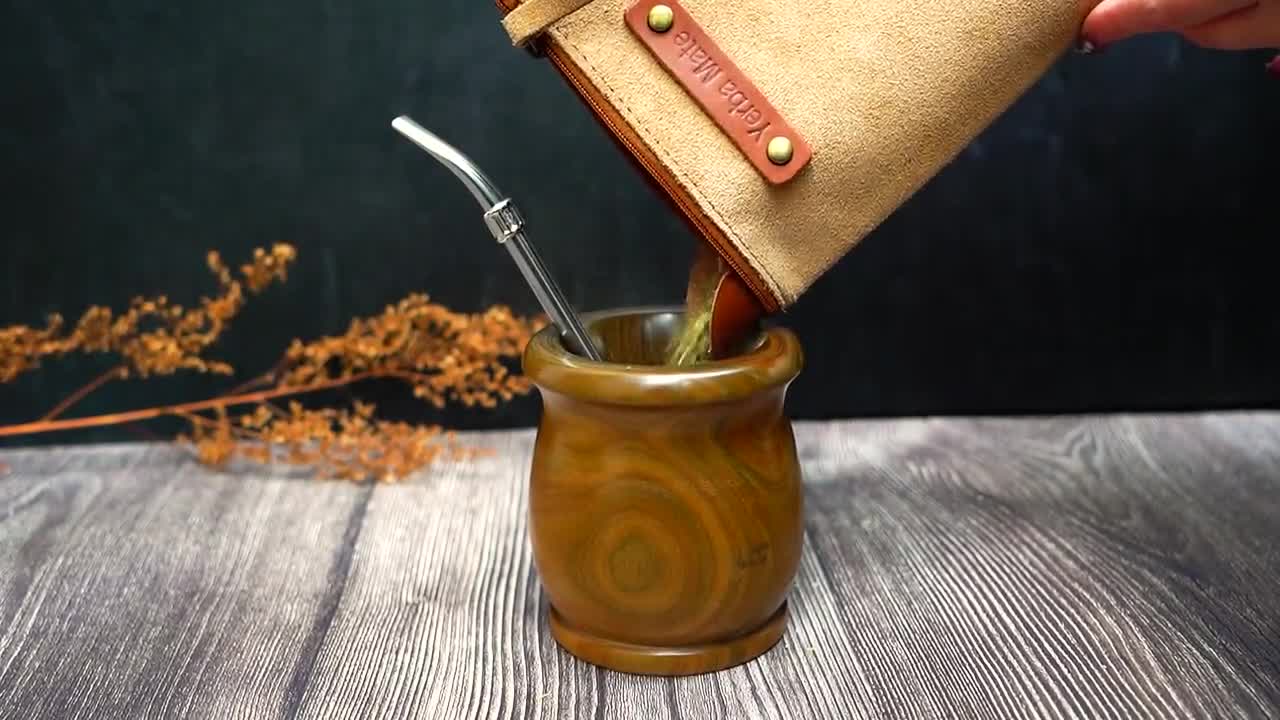 Tazza Yerba Mate YAMSLAM In Acciaio Inox A Doppia Parete: Il Set Completo Con Cannuccia E Spazzola!