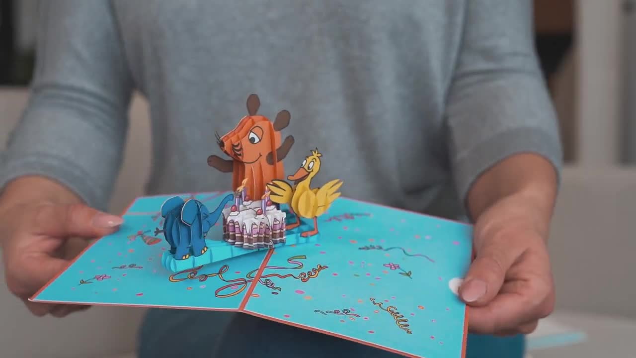 Papercrush® Pop-Up Drachen Karte - Coole 3D Geburtstagskarte Für Kinder!