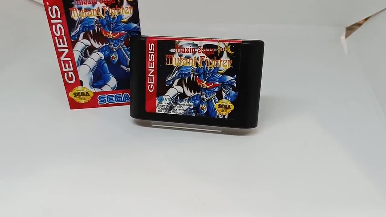 BA 2タイトルセット Mazin Saga Mutant Fighter SEGA Genesis Mega Drive - Etsy