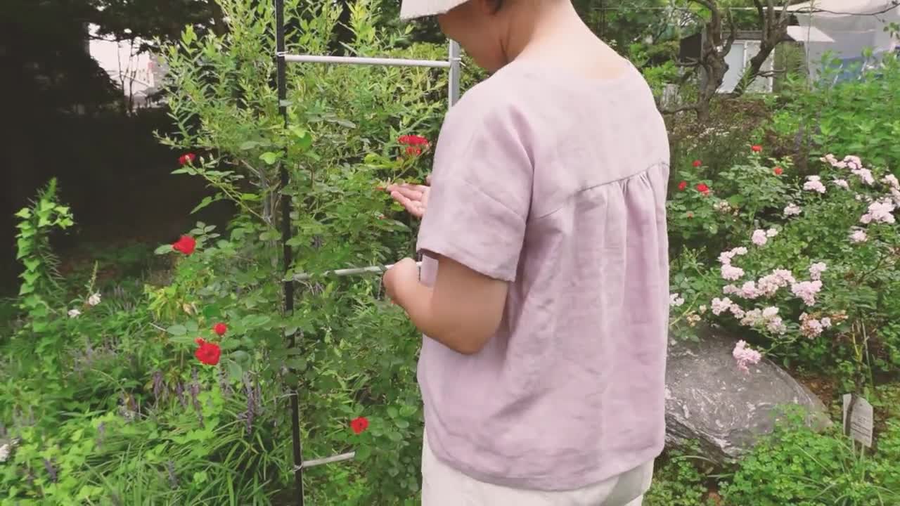 Naaipatroon met hangende schouders: beginnersvriendelijk, XXS-5XL (pdf-patroon) video poster