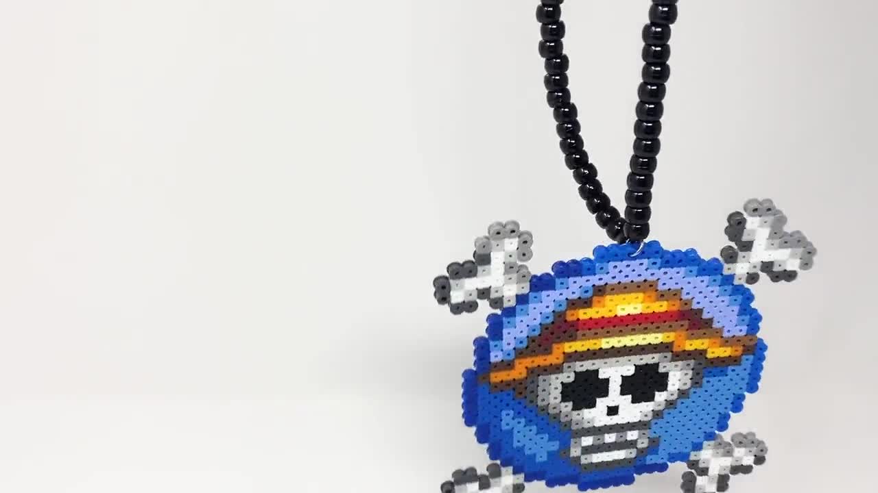One Piece Perler Bead Necklace - Etsy Canada