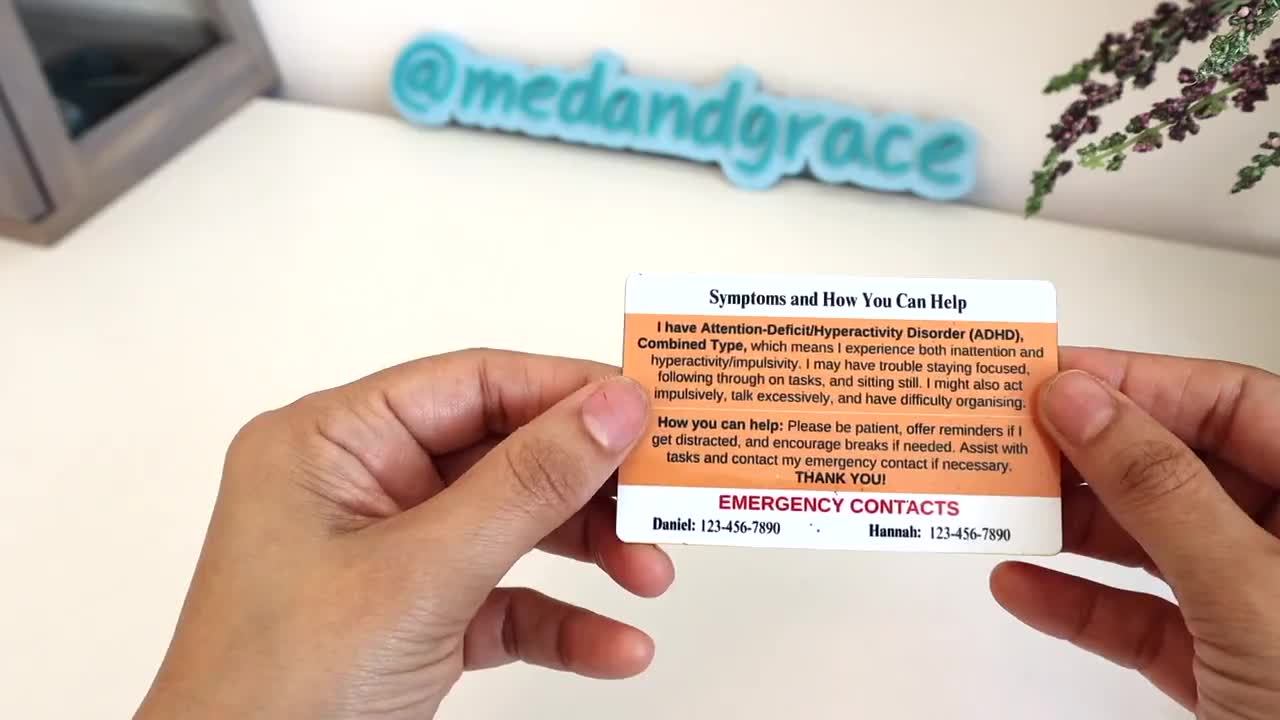 Gastric Sleeve Surgery Medical Alert Card: Custom Bariatric ID