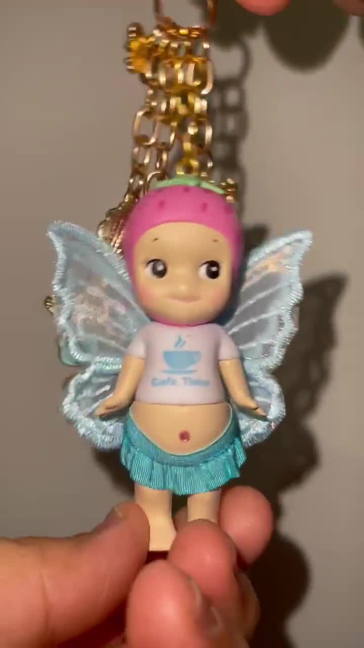 Custom Sonny Angel Keychain- Seoul Cafe time Kawaii Figure Charm, Collector Gift, Bag Accessory video poster