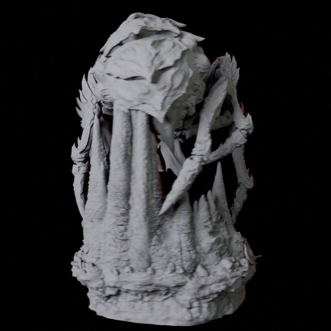 Lolth, Queen of Spiders, Mega Miniature for D&D, Dungeons and