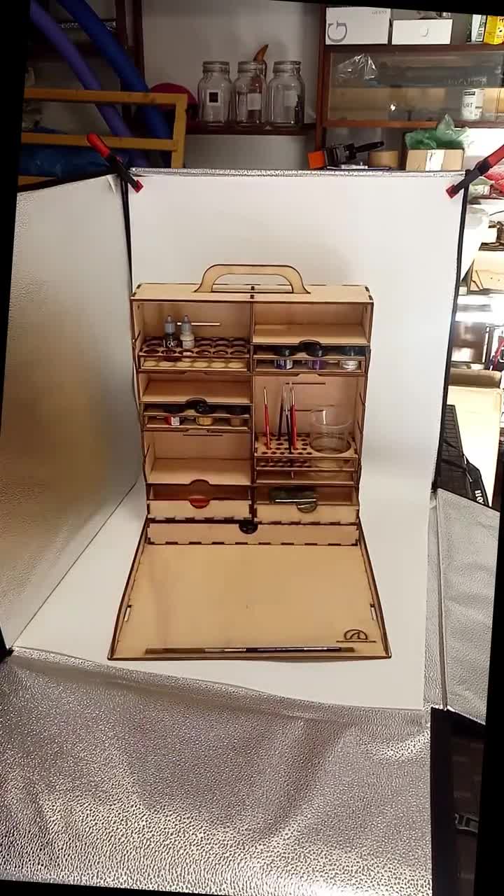 Portable Paint Station - take paints, minis & tools with you by War Mage  Games — Kickstarter
