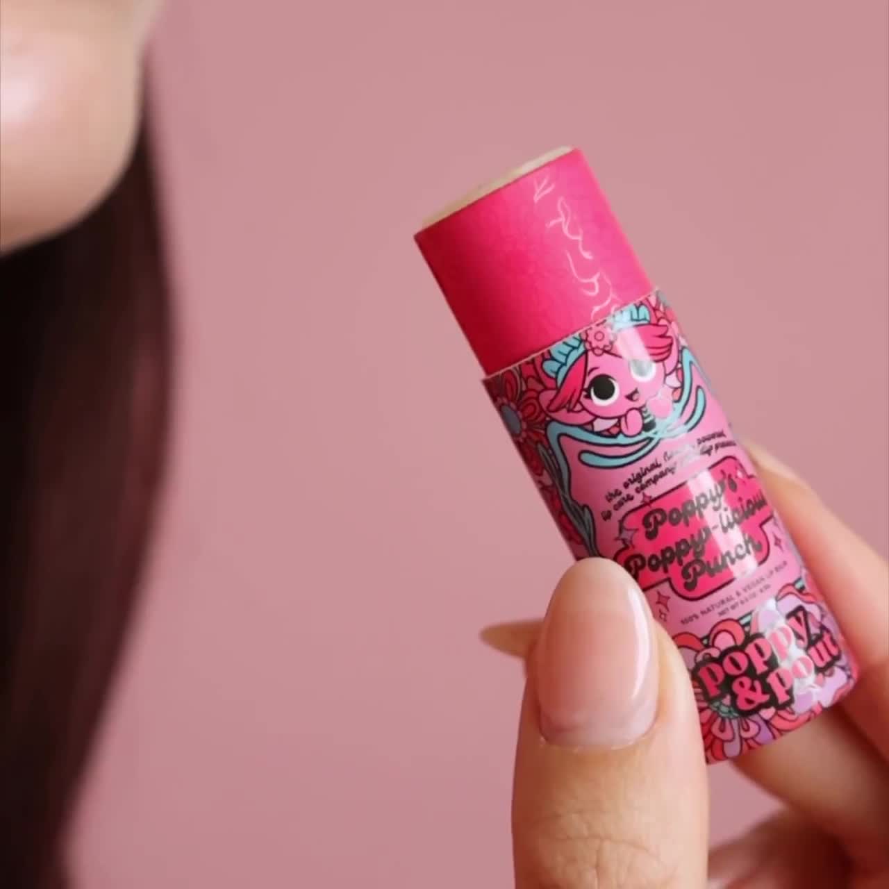 Trolls Band Together, Vegan Lip Balm, Viva's Fantast-Amazing