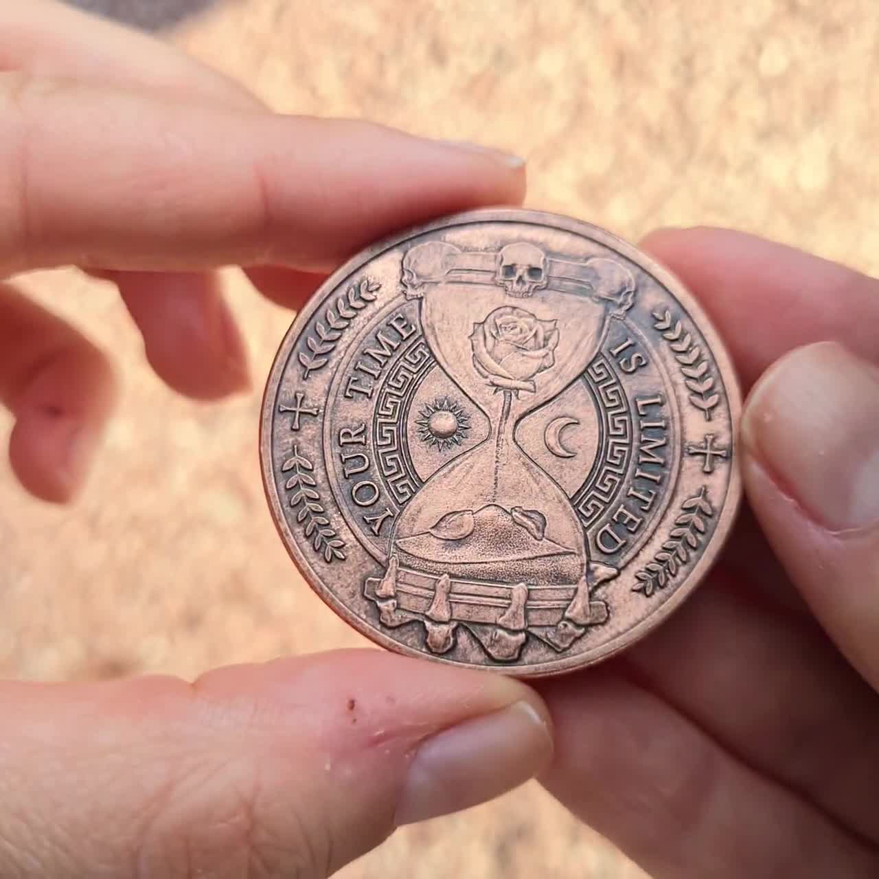 Memento Mori Coin – EDC Reminder Coins