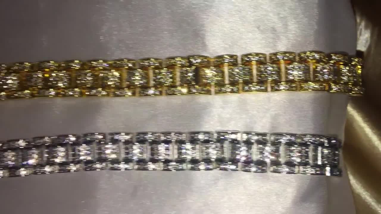 14mm Iced Out Cuban Link Chain Bracelet for Men,rhinestone Prong Cuban  Bracelets Gift Jewelry,silver Gold Blue Pink Hip Hop Diamond Bracelet - Etsy