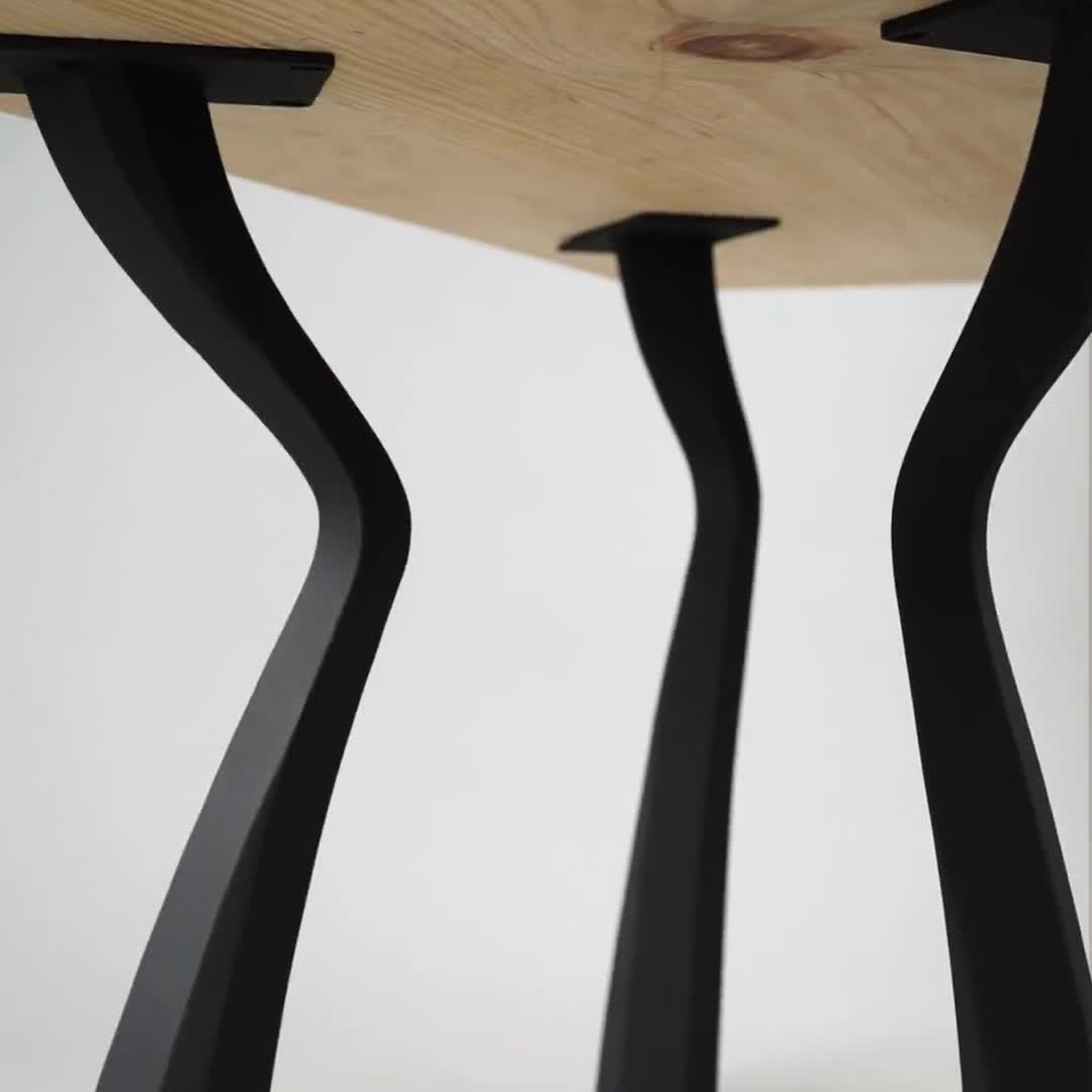 Table Legs, Desk Legs h28 only ONE Leg DIY Steel Furniture Legs