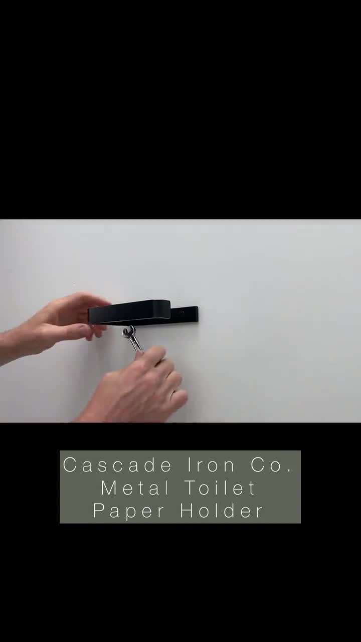Metal Toilet Paper Holder - Cascade Iron Co