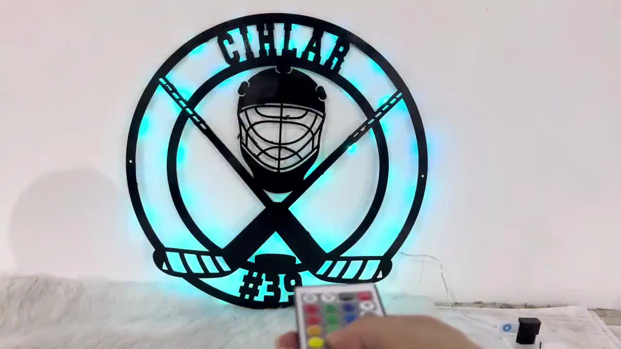 Tampa Bay Lightning LED Wall Helmet