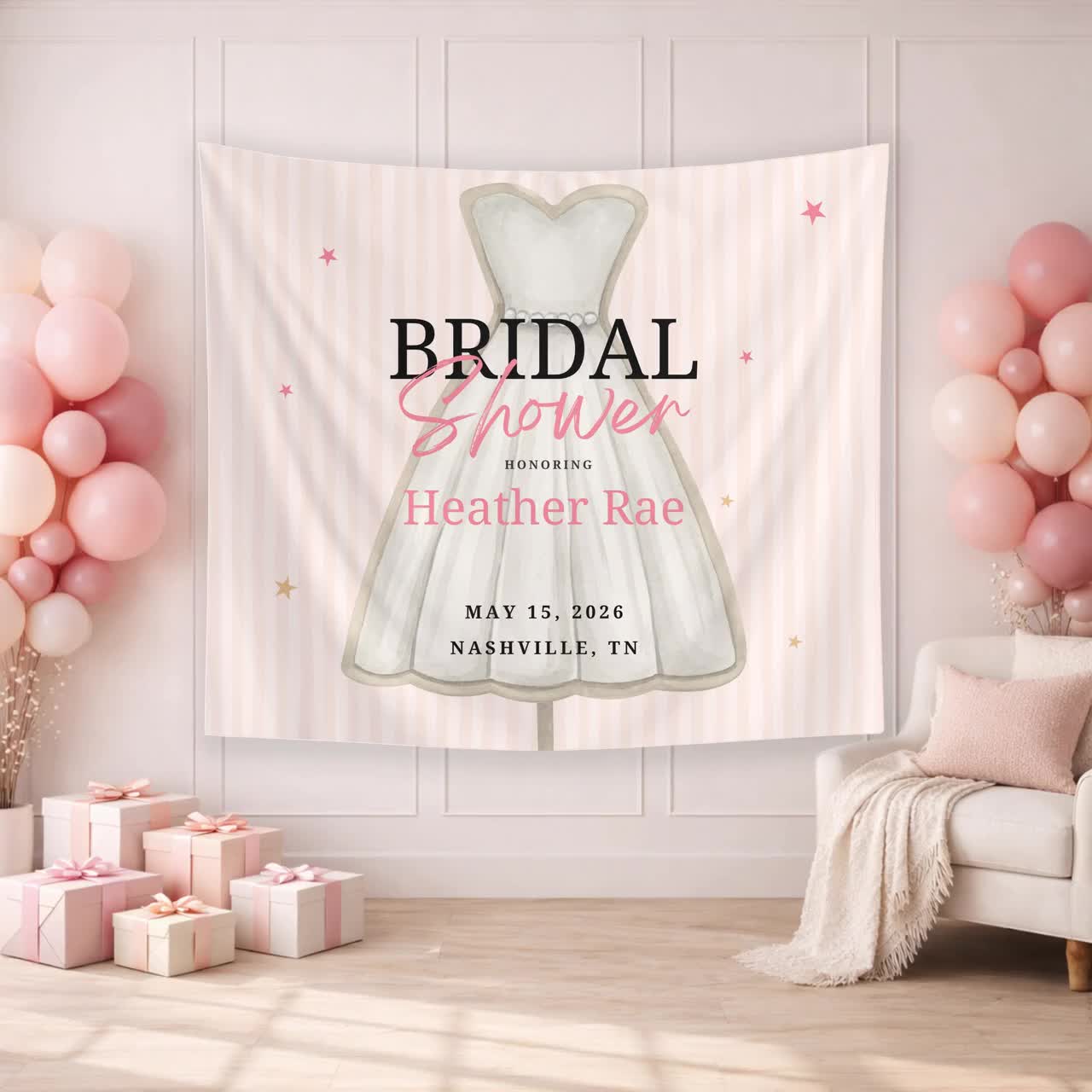 heathers bridal shower dress Karen Sabag Bridal & Evening by Hen Skurnik | Reliving @heatherraeyoung  custom bridal shower dress in honor of season 5 selling sunset. Are we all  watching @thesellingsunset on
