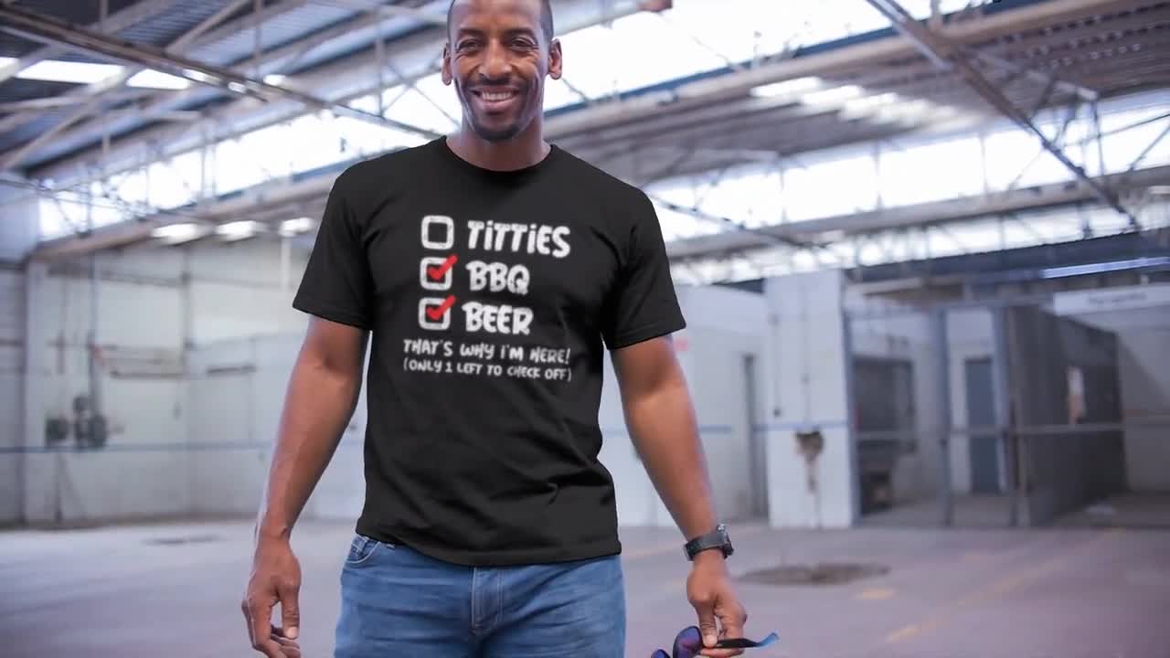 Titties, BBQ, and Beer - Barbecue Shirts - Gifts for BBQ Lovers - I Love  Grilling Meat