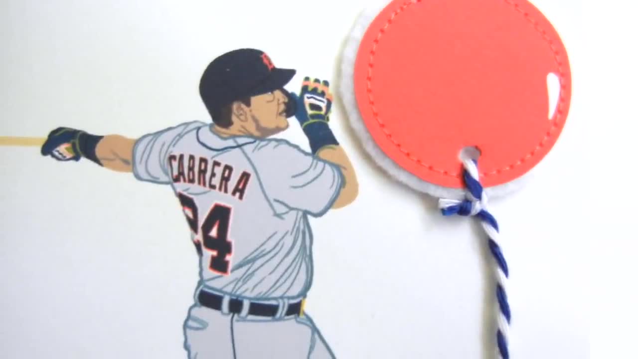 Miguel Cabrera Miggy Baseball Player Original Illustration 
