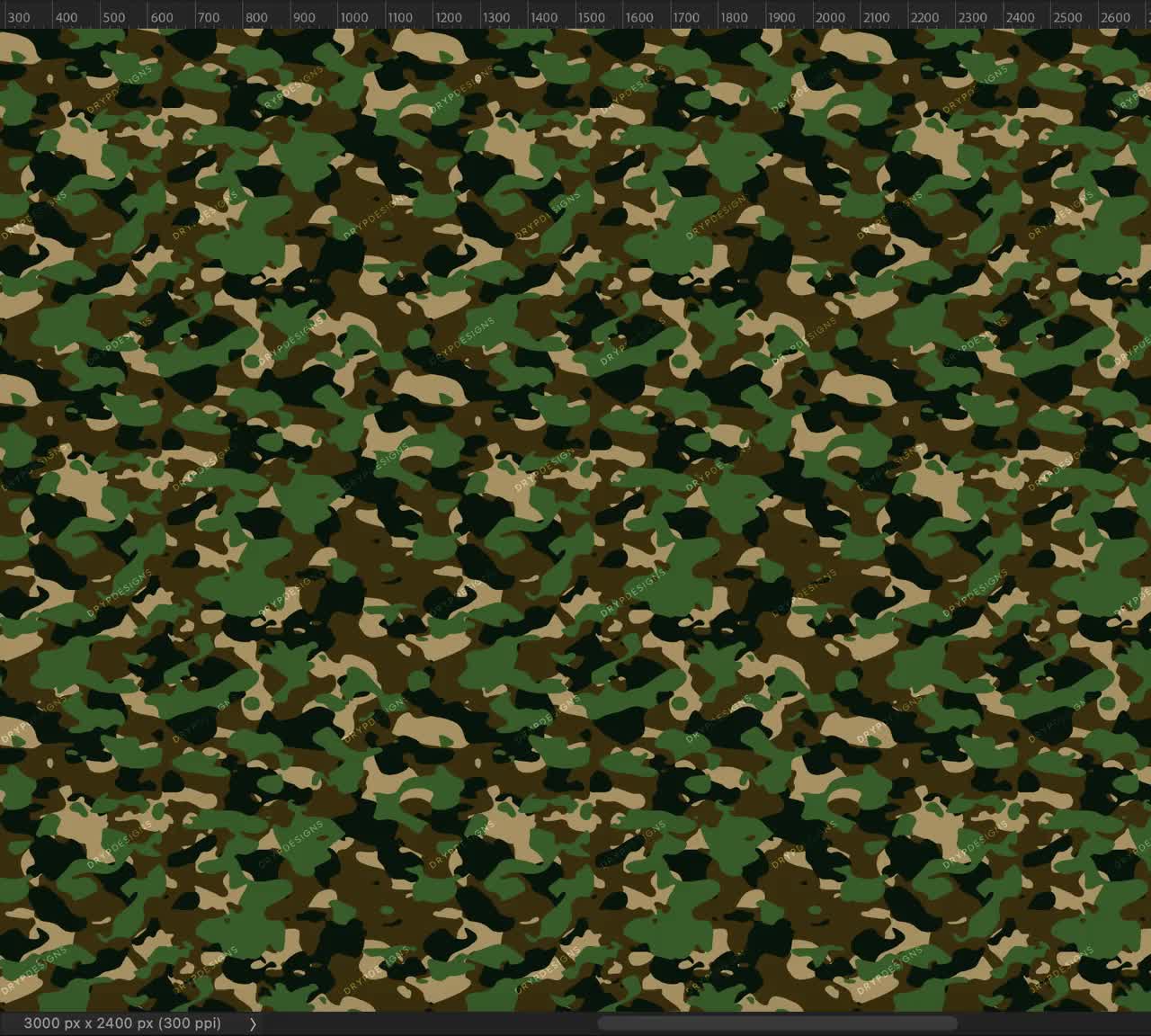 Military Green Camouflage Seamless Digital Paper Background Pattern Instant  Digital Download Files 