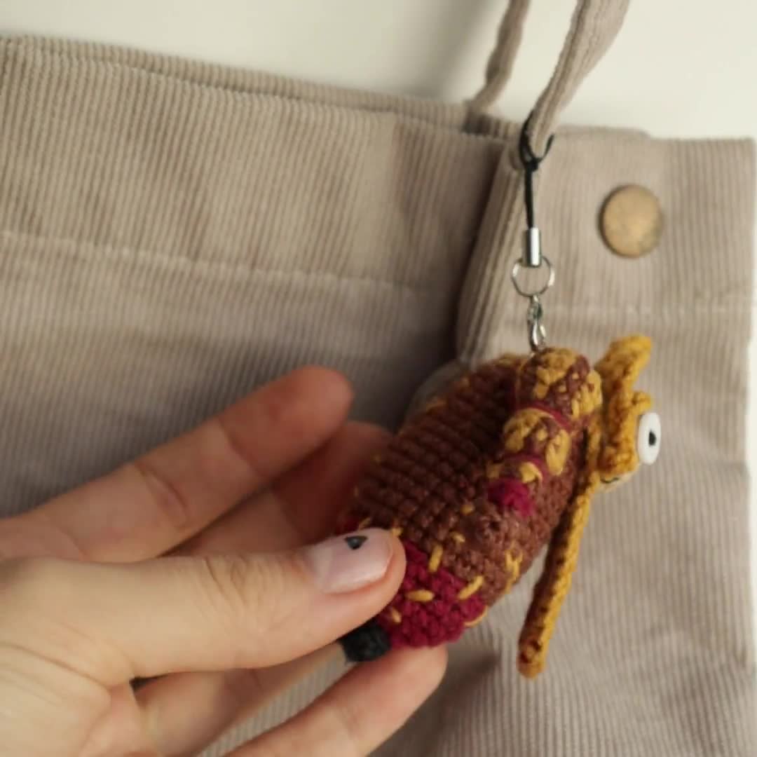 PDF | Esquie Keychain Crochet Pattern Amigurumi | Clair Obscur