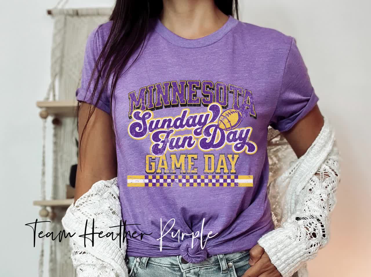 Drink Up Skol On! Shirt | Minnesota Pro Football Apparel | Shop Minnesota Fan Gear Bella Heather / Large / Purple