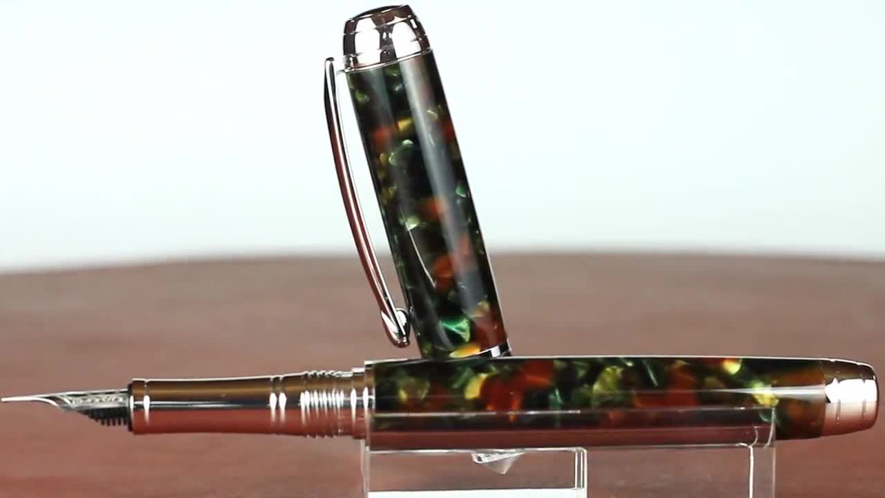 万年筆 - ハンドメイドのコンウェイ スチュワート ピスタチオボディ