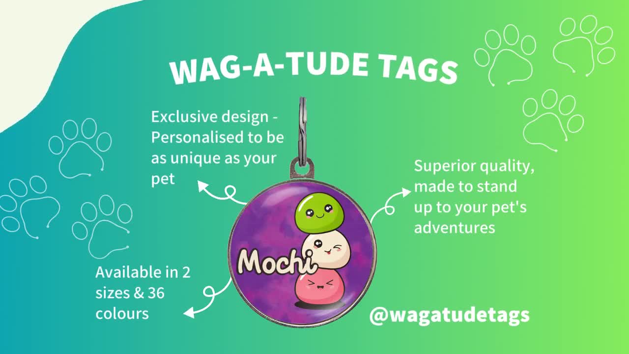 Wag a tude clearance tags