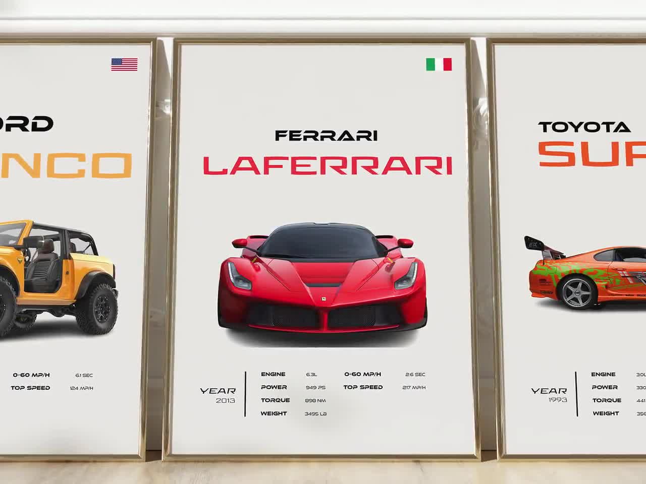 スーパーカーポスターカレンダー Ｌa Ｆｅｒｒａｒｉ スーパーカーポスターカレンダー La Ferrari - メルカリ