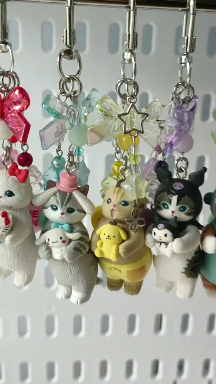 Mofusand Keychains: Kawaii Jumino Core Bag Charms - Etsy