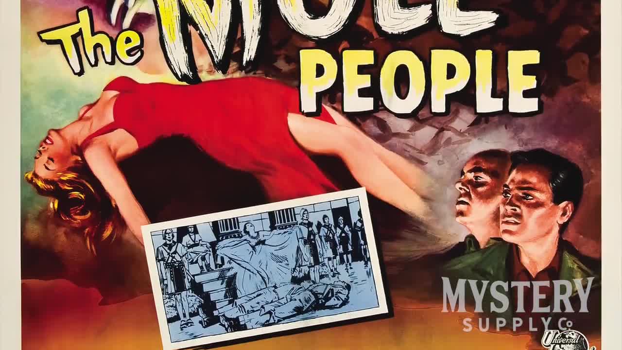 The Mole People Original US Six Sheet Vintage Movie Poster