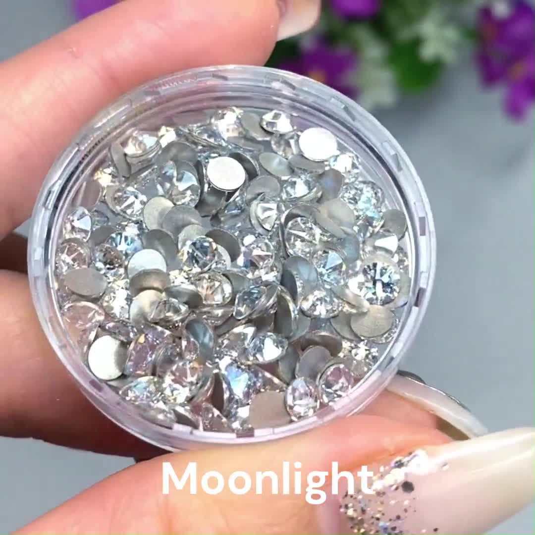 Crystal Moonlight (001 MOL) Swarovski 2088 XIRIUS 16ss Flatbacks
