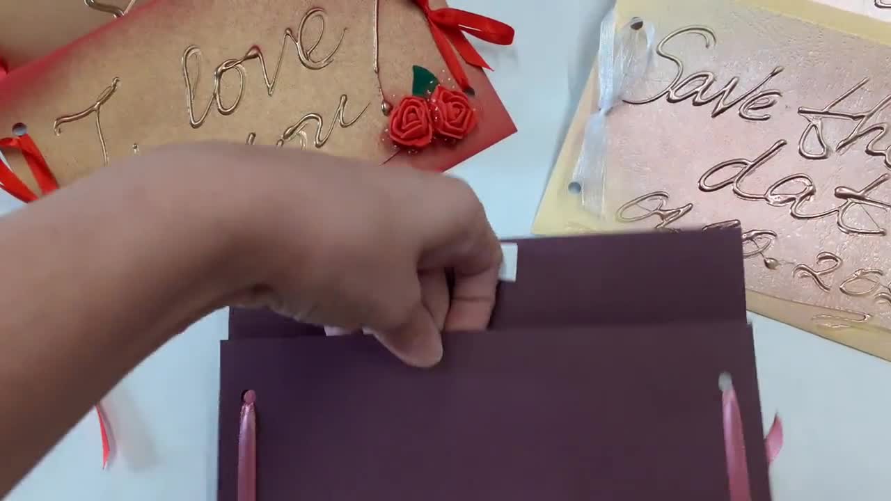 Personalized Hand Written Greeting Gift Card Envelope, Love Occasion, Wedding Gift, your text on it video poster