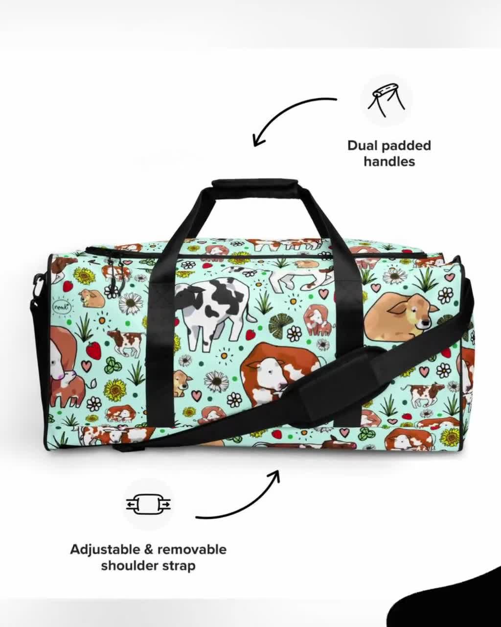 New Baby Gift Baby Boy Duffle Bag Jungle Animals Hospital, 46 OFF