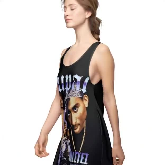 tupac oversized t shirt dress Tupac Oversized Tee Dress Dusk