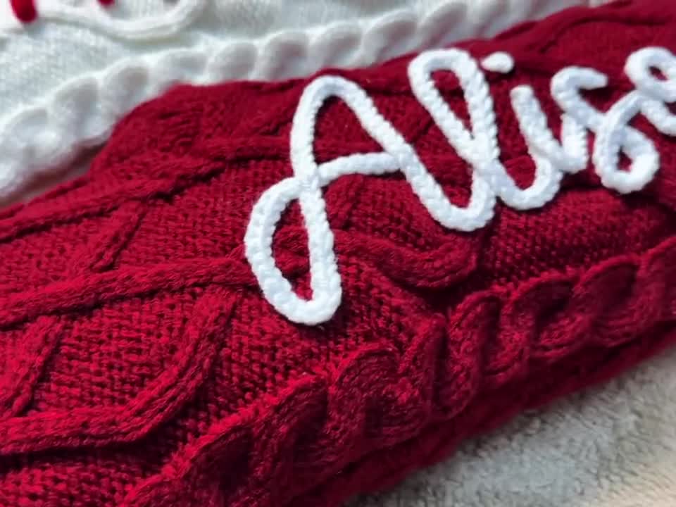 もうすぐクリスマス】お名前Ryoの方 クリスマスストッキングとホルダー