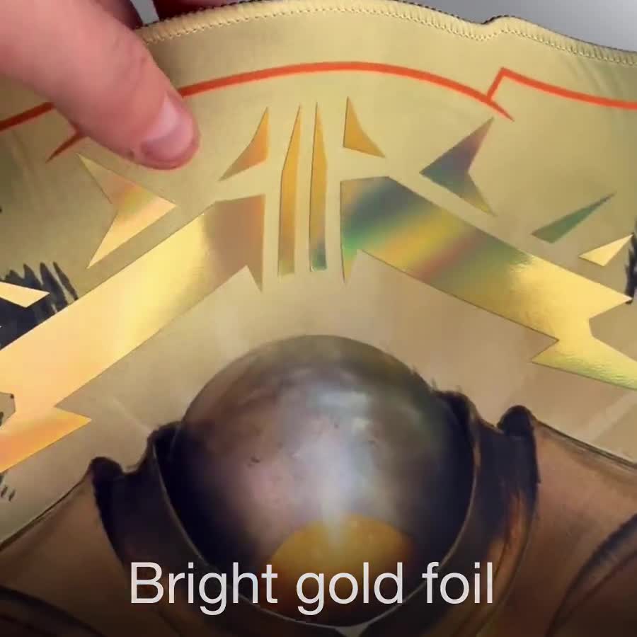 Sermon of the Great Distortion Foil Playmat - No AI Human Made