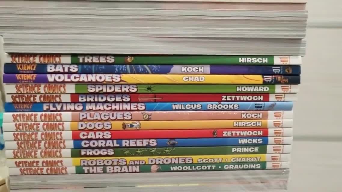 Science Comics Series: Get to Know Your Universe 30 Books Complete