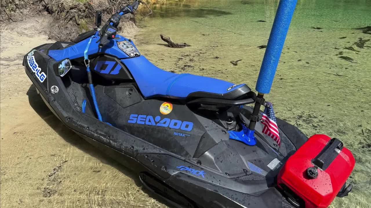 Seadoo Spark Flag and Camera Mount for Insta 360, Gopro Extra