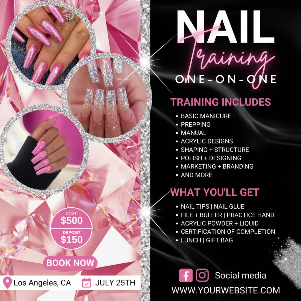 certified courses to empower nail technicians | Nail courses, Nail art  courses, Nail tutorial videos