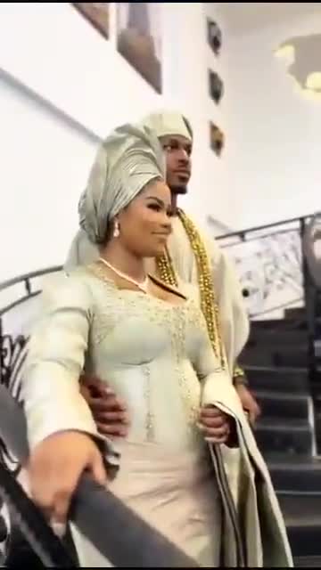 White Yoruba Agbada: Traditional Nigerian Outfit with Fila Cap video poster