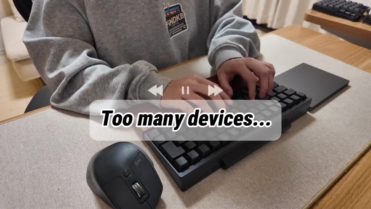 Ready to Use Keyball NEO With a Trackball 61 Keys/ Split Keyboard