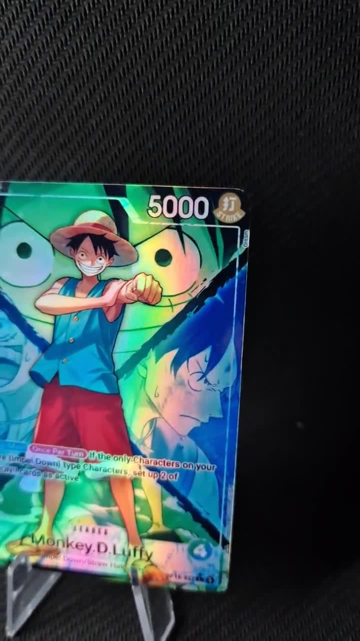 One Piece Proxy Card Holo - Monkey D. Luffy Leader OP16-022 Alt
