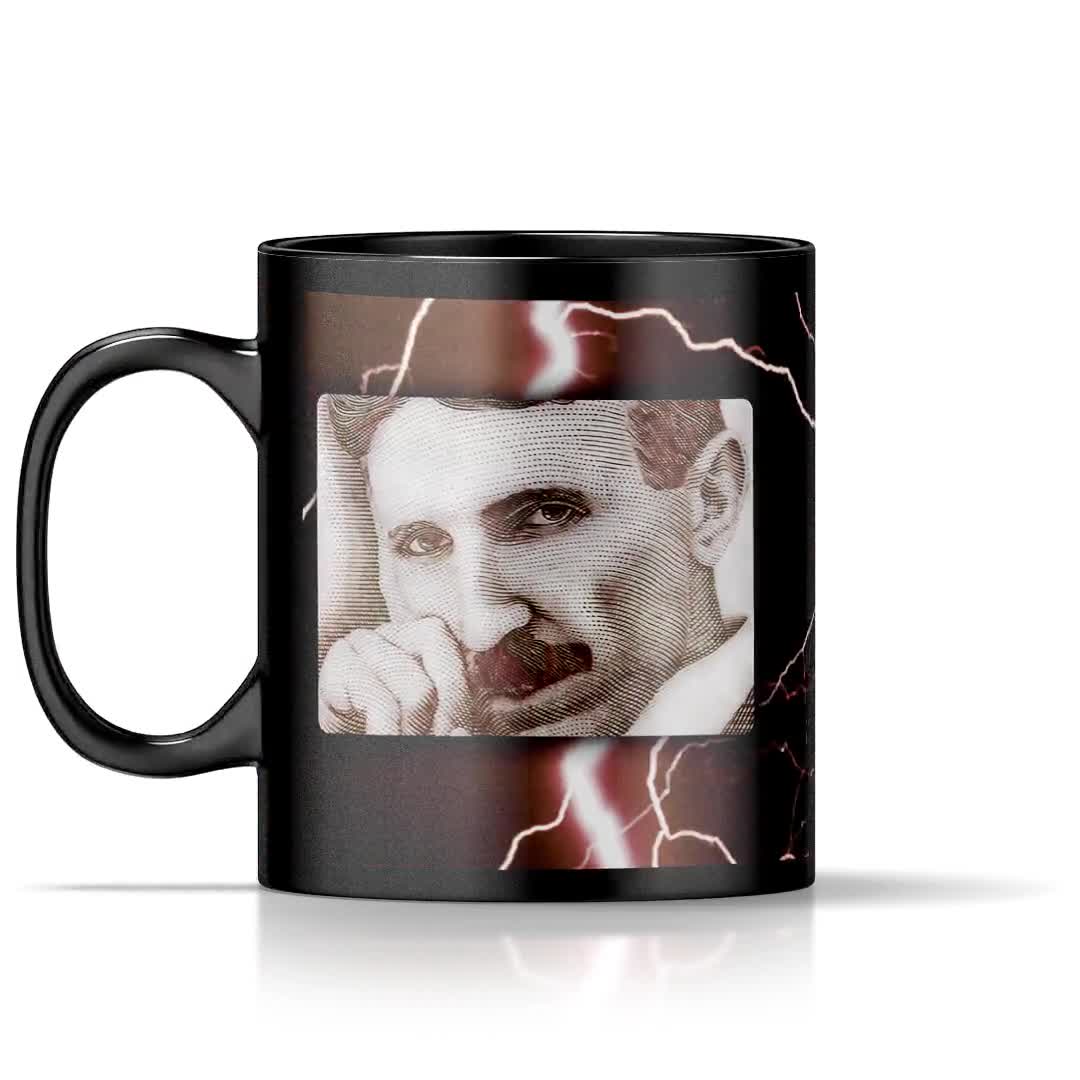 Tesla Is My Inspiration - Funny Cool Gift Travel Mug