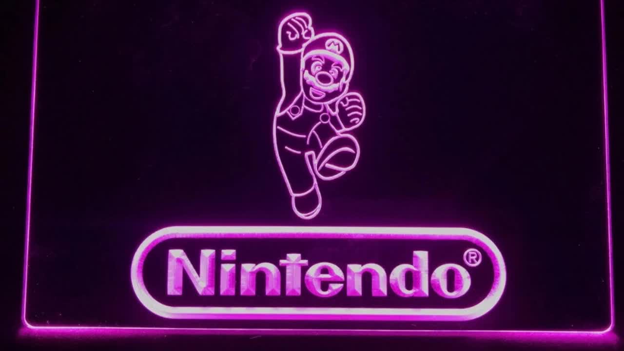 nintendo led sign