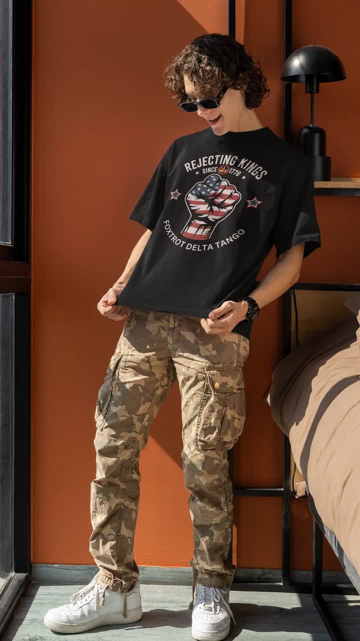 ノー・キングスTシャツ：反ファシスト50501抗議フィストTシャツ - Etsy