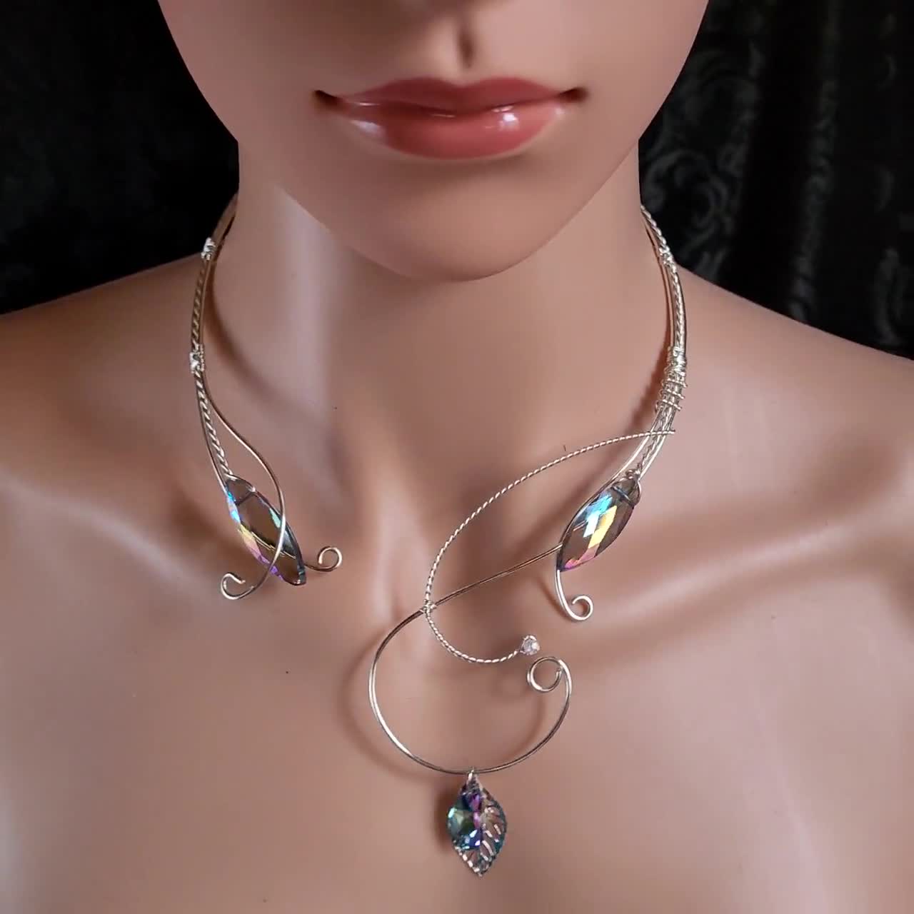 Silver torque necklace – Victoria Walker Boutique