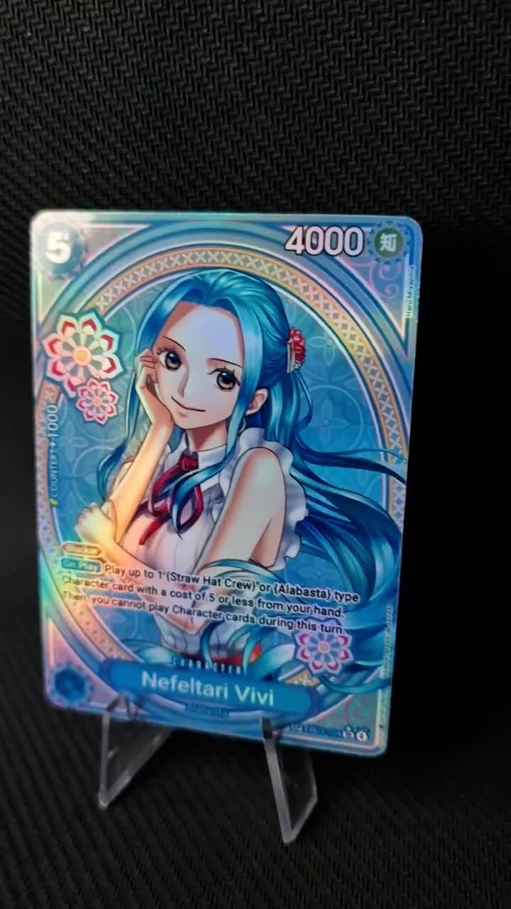 One Piece Proxy Card Holo - Nefeltari Vivi EB03-024 Special Art - Etsy