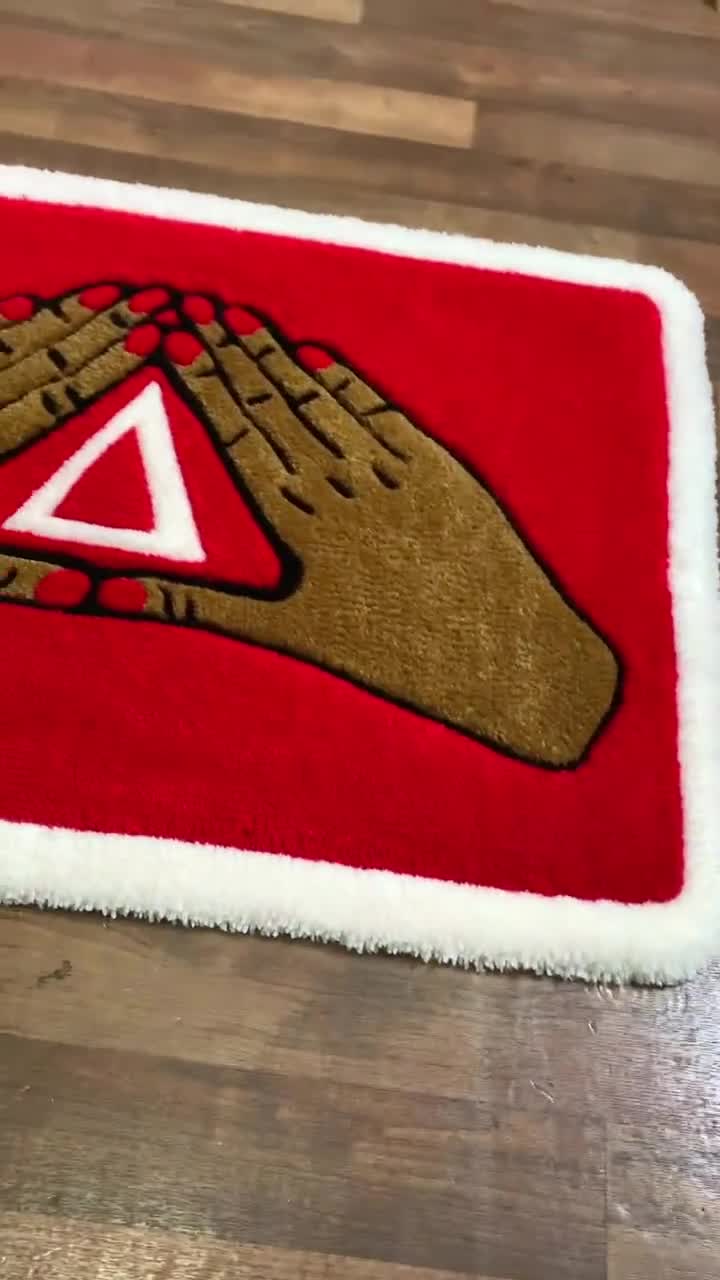 Alfombra tufting personalizada Delta (hecha a pedido) video poster