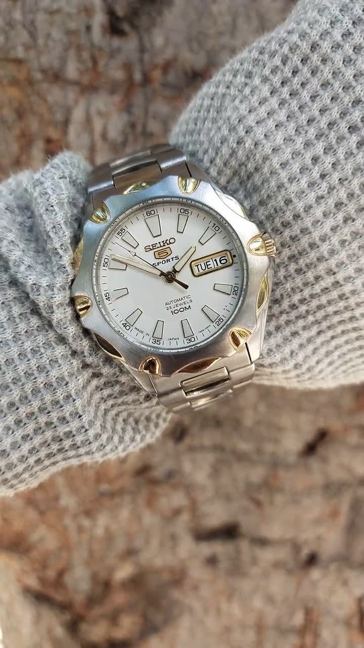Rare Seiko 5 Sports 7S36-03T0 Automatic 23 Jewels for Men's - Etsy