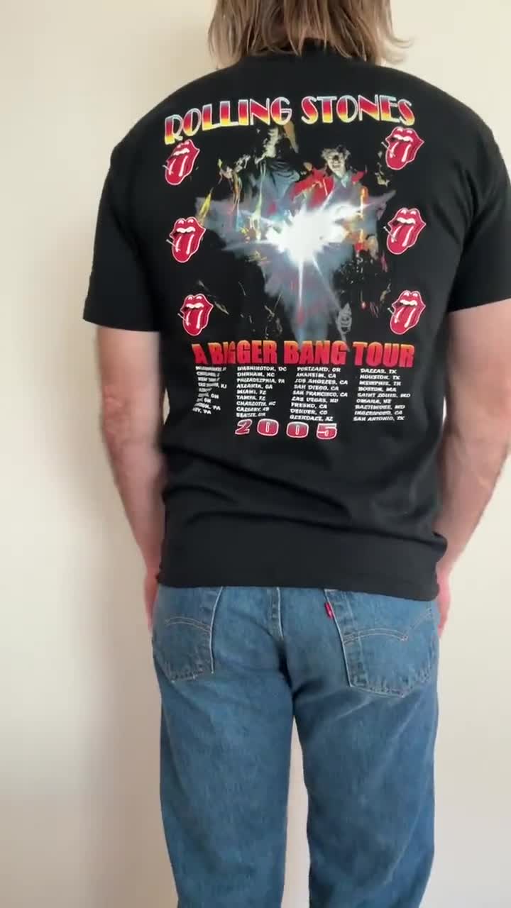 Rolling Stones Shirt / Vintage Band Shirt / 2005 Rolling Stones