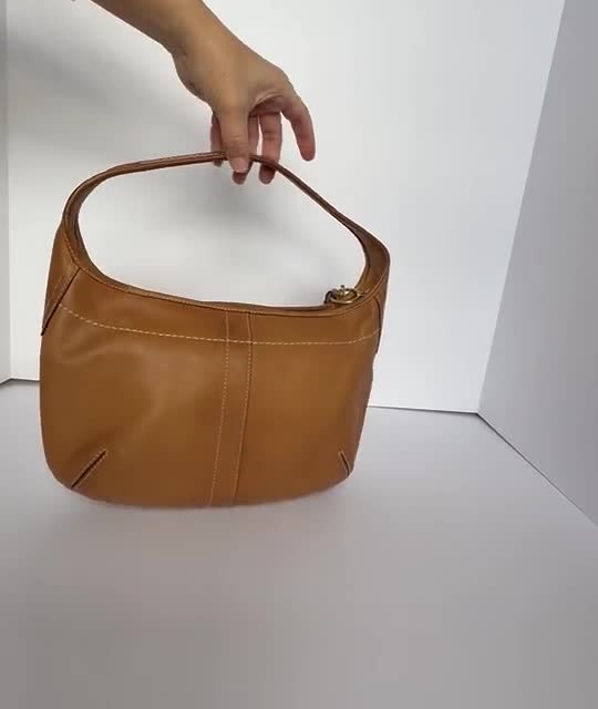 Coach Ergo Reissue 10739 Shoulder Bag, English Tan Leather, Y2K