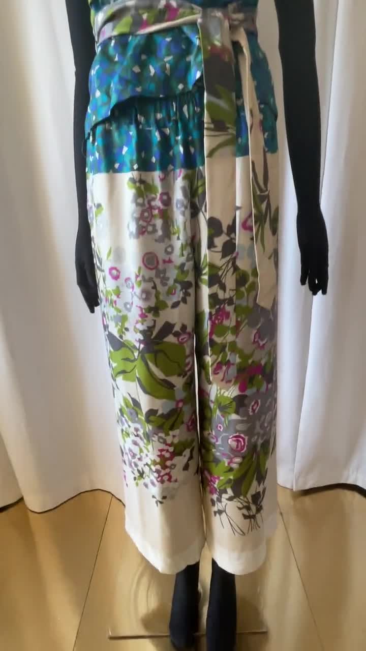 dries van noten 22ss ワイドショーツ　レーヨン DRIES VAN NOTEN(ドリスヴァンノッテン) レーヨンショートパンツ