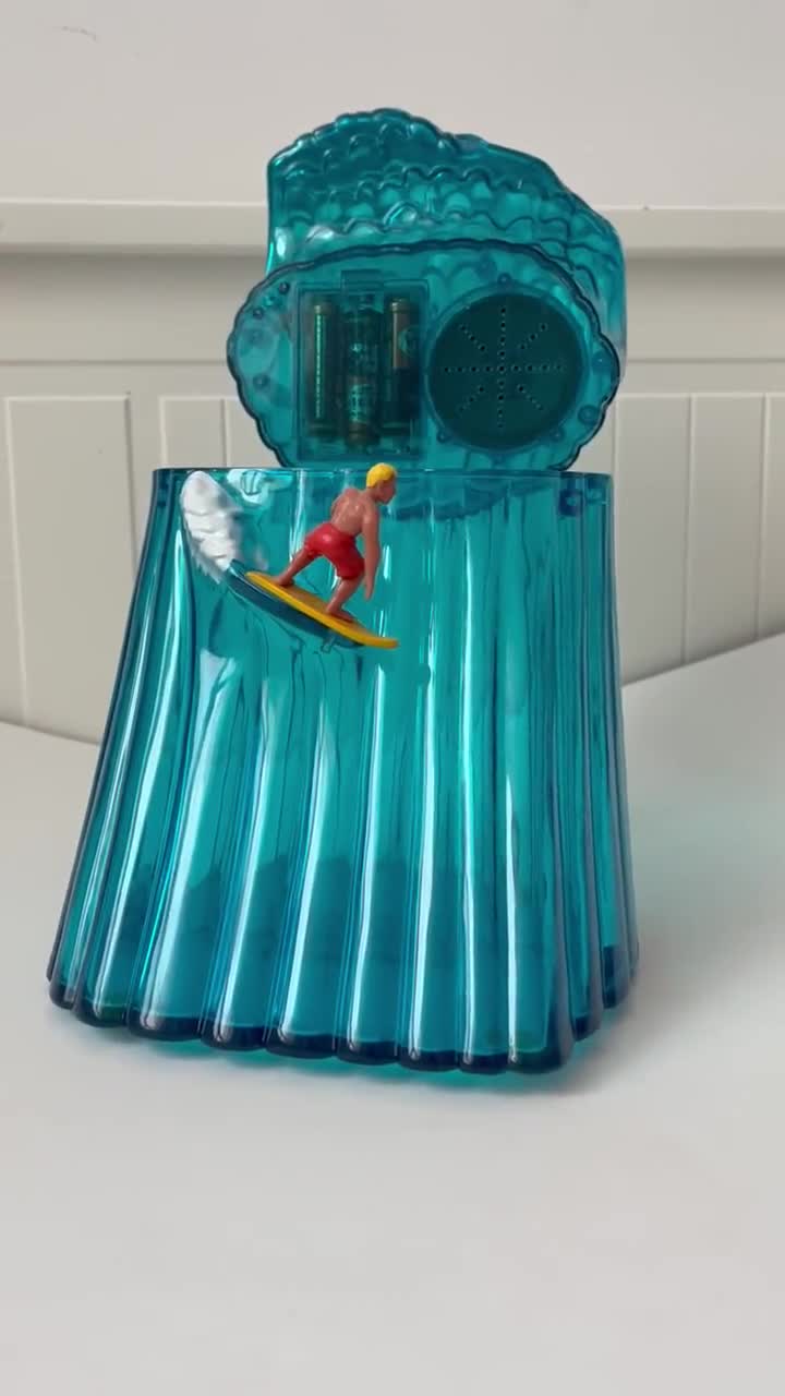 Vintage 2001 Beach Boys Surfing USA Musical Wave Cookie Jar