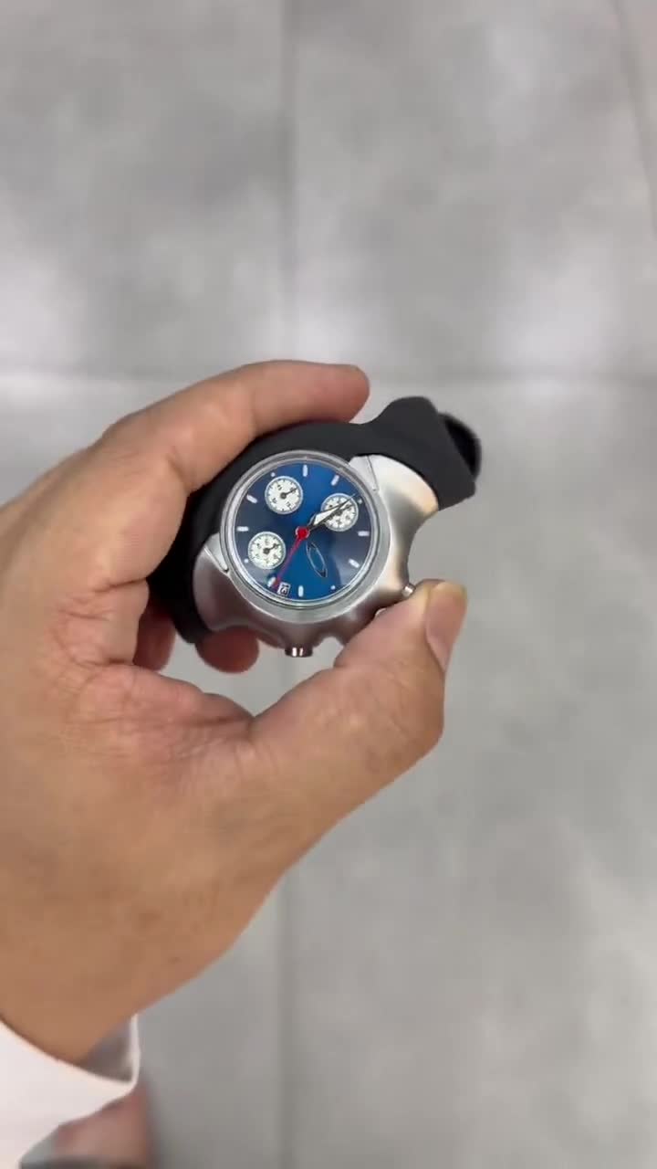 Sport Chronograph Watch Oakley With Blue Dial – Futuristic